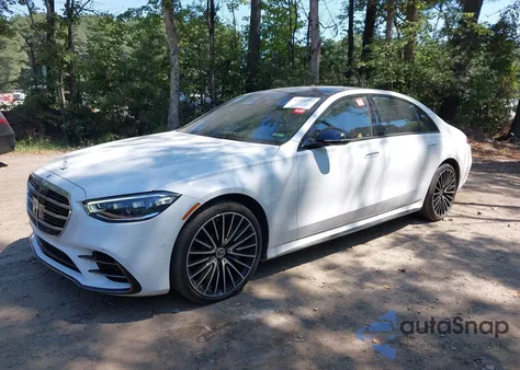 2024 Mercedes-Benz S 580 4Matic from USA, damaged, VIN W1K6G7GB1RA280207